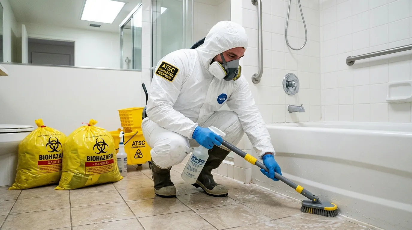 Decontamination equipment deployed for Blood Cleanup in Riviera Beach